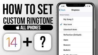 Custom Ringtone on iPhone without Computer | iPhone Custom Ringtone GarageBand Tutorial 2021