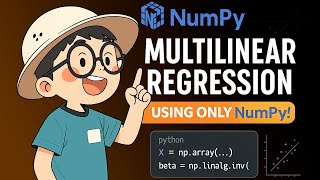 "Multilinear Regression with Just NumPy?! (No Scikit. No Problem!)"