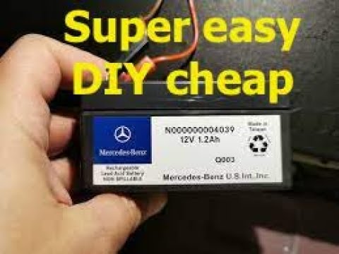 How To Change Auxiliary Battery Mercedes Benz 2013- 2016 Gl450 ...