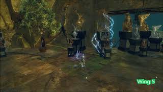 [DE\u0026CO] GuildWars 2 Decoration raid trophy wing 1 to 6 and world boss [PSE]