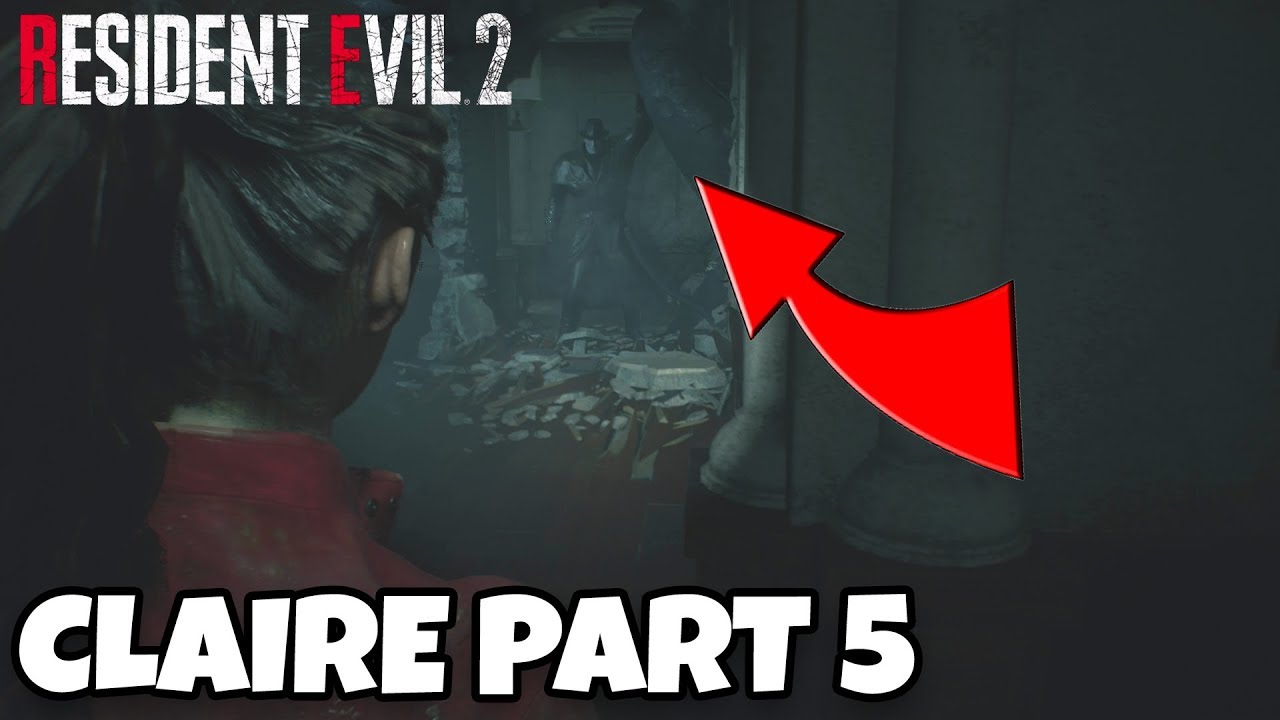 Resident Evil 2 Remake Claire Walkthrough Gameplay Part 5 - Mr X Is ...