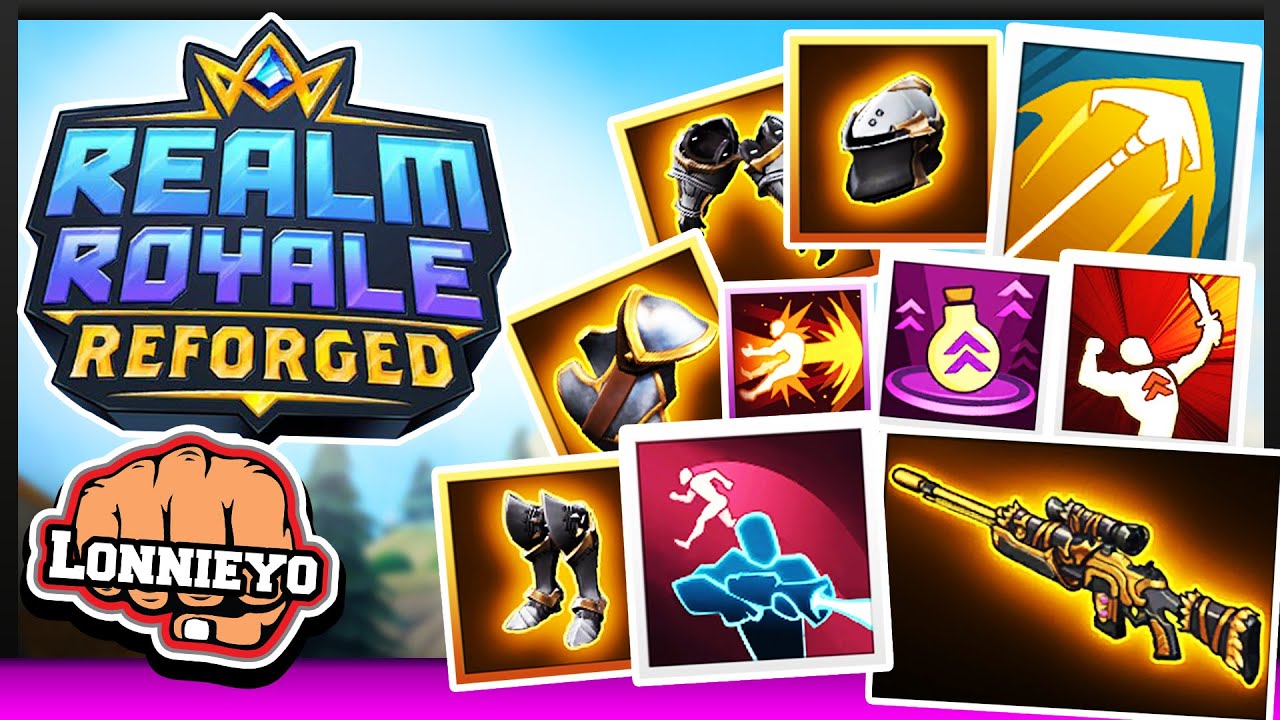 ALL NEW ITEMS | Realm Royale REFORGED - YouTube