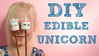 DIY UNICORN MARSHMALLOW TREATS: Make and Play DIY