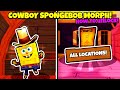 How to Unlock The New COWBOY SPONGEBOB MORPH! | Roblox SpongeBob Simulator