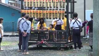 須賀川秋まつり2014　２日目　諏訪町子ども神輿　福島県須賀川市 00267