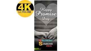 ❣️Promise day special 4K HD💗 status by #TECNOHEMENDRA07✍️