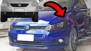 Volkswagen Fox 2009 com a Frente do 2021 - Resumo