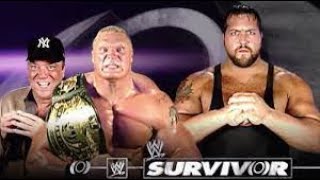 Brock Lesnar Vs Big Show - Survivor Series 2002  Full Storyline Wwe Championship