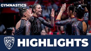 Stanford vs. No. 4 Utah Women's Gymnastics Highlights | 2023-24 Season