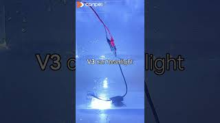 have you ever seen a more waterproof headlight than V3? #shorts