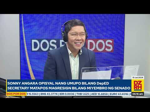 DOS POR DOS with ANTHONY TABERNA (07/19/2024)