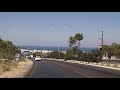 driving from nicosia to bellapais in cyprus oct 11 2016