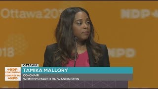 Tamika Mallory Keynote Address at 2018 NDP Convention