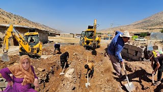 🤱🤱Peace of the village: The Javad family brings the engineer's vision to life with a loader🚜🚜