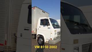 VENDIDO Caminhão VW 8150 2002 bau 41 3649 4298