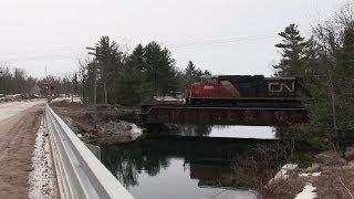 TRESSPASSERS! CN 8903 at Washago (13APR2014)