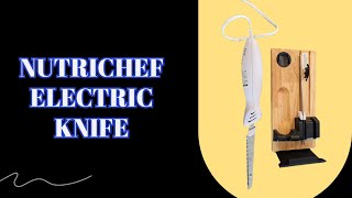 The NutriChef Electric Knife Is Such A Time Saver!