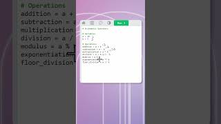 Python Short14 | Arithmetic Operators | Complete Python in One Minute | GATE DA | Puneet Kansal