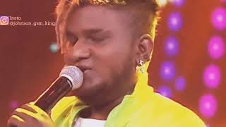 Super singer poovaiyar VS nitya gana song 🎵 rocking poovaiyar😂😅😆😄😄