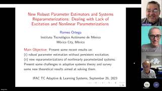 New Robust Parameter Estimators and Systems Reparameterizations