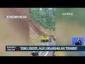 tebing 20 meter di lumajang longsor jalur lumajang malang sempat tertutup