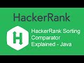 HackerRank Sorting : Comparator Explained - Java