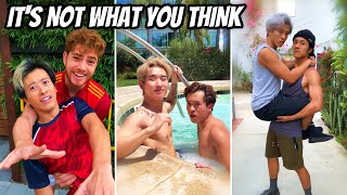 BOYS CAUGHT AT THE WRONG MOMENT 😳 || Alan Chikin Chow Funniest Compilation