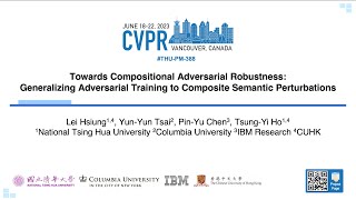 [CVPR 2023] Towards Compositional Adversarial Robustness