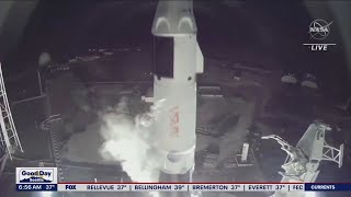 SpaceX launches 4 astronauts into space | FOX 13 Seattle