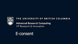 REDCap - E consent