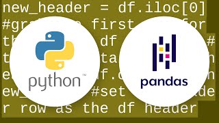 Python Pandas Replacing Header with Top Row