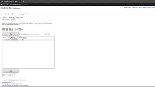List-1 (same_first_last) Python Tutorial || Codingbat.com