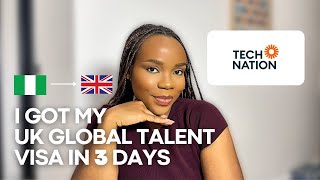 HOW TO APPLY FOR THE UK GLOBAL TALENT VISA | STEP BY STEP GUIDE