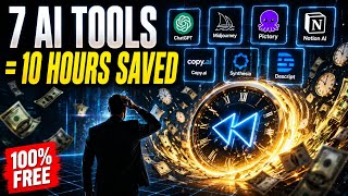 7 FREE AI Tools That Will Save You 10+ Hours Every Week (2026) 🎯.