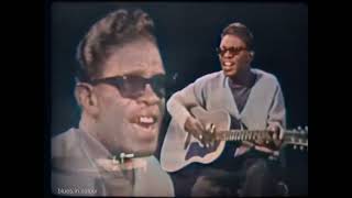 Lightnin' Hopkins - live [Colourised] 1967