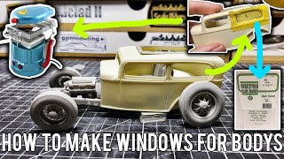 How To: Make Windows for aftermarket scale model car body's