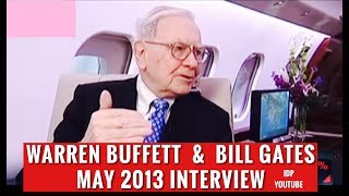 Warren Buffett Interview featuring Bill Gates & NetJets CEO Jordan Hansell, May 2013