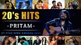 Throwback to Pritam's Sensational GIMA Awards 2015 Performance | 20's hits | karan__k28 #pritam