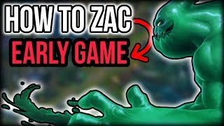 How to Play Zac Jungle (Early Game) - Zac Jungle Guide - League of Legends Zac