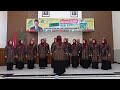 Juara 1 Dirigen Lomba Paduan Suara MTsN 12 Banyuwangi lagu Mars Kemenag