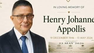 Funeral Service of Henry Johannes Appollis