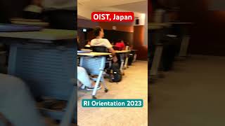 Research Internship Orientation 2023 @oistedu