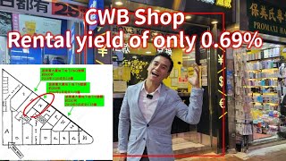 CWB ShopRental yield of only 0.69%