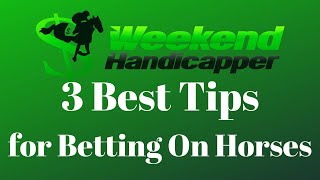 The 3 Best Tips for Betting on Horses for Beginners