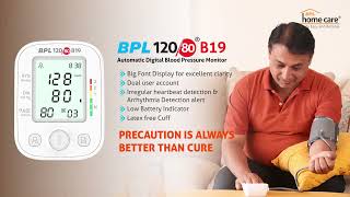 BPL 120/80 B19 Automatic BP Monitor