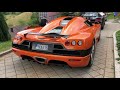 koenigsegg ghost squadron 2018 flames brutal sounds and more