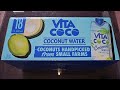 Costco Sale Item Review Vita Coco Coconut Water Coconuts Handpicked from Small Farms Taste Test