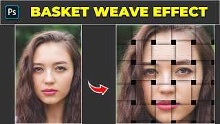 Basket Weave Effect from a Photo - Photoshop Tutorial