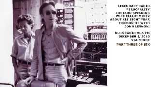 Jim Ladd interviews Elliot Mintz on John Lennon, part 3 of 6