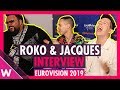 Roko & Jacques (Croatia) interview @ Eurovision 2019 first rehearsal